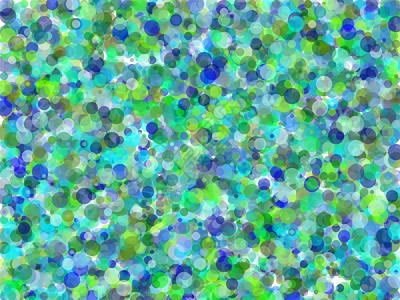 抽象简约蓝绿色插图与圆圈有用的背景抽象蓝绿色圆圈插图背景图片