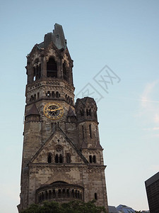 德国柏林威廉凯撒纪念教堂柏林威廉王子纪念教堂图片