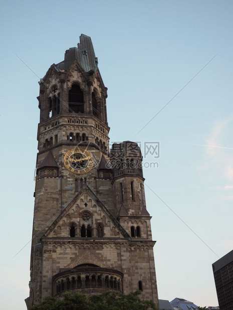 德国柏林威廉凯撒纪念教堂柏林威廉王子纪念教堂图片