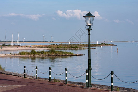 荷兰乌尔克海滨的景图片