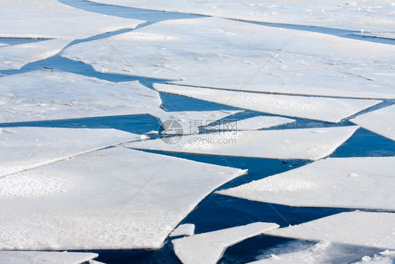 冰河冻图片