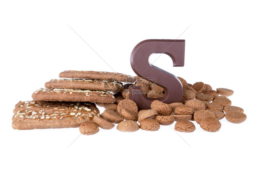 派对甜食s形状巧克力