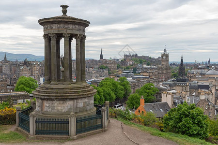 苏格兰爱丁堡的希腊纪念碑图片