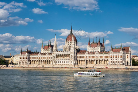 匈牙利多瑙河沿岸匈牙利议会大楼匈牙利国民议会所在地匈牙利多瑙河沿线匈牙利议会大楼图片