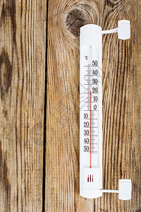 木本底的户外温度计工作室照片图片