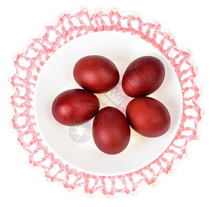 红彩蛋作为复活节的象征工作室照片红彩蛋作为复活节的象征图片