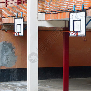 街头篮球背景图片