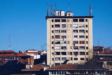 城市的房屋建筑图片