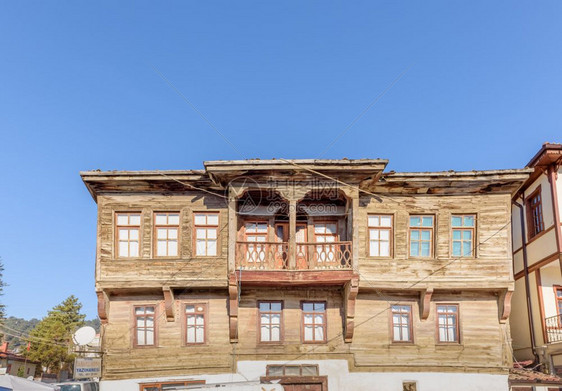 2018年1月27日土耳其萨卡里亚塔拉克利历史街区安纳托利亚传统古老和历史建筑景观塔拉克利传统古老和历史建筑图片