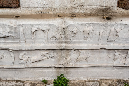 在土耳其伊斯坦布尔蓝清真寺Sultanahmet附近的古希波德尔米附近Sultanahmet的希奥多西乌斯或埃及的奥贝利斯克对特图片