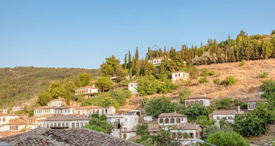 Sirince村是土耳其伊兹米尔岛Selcuk的一个受欢迎目地图片