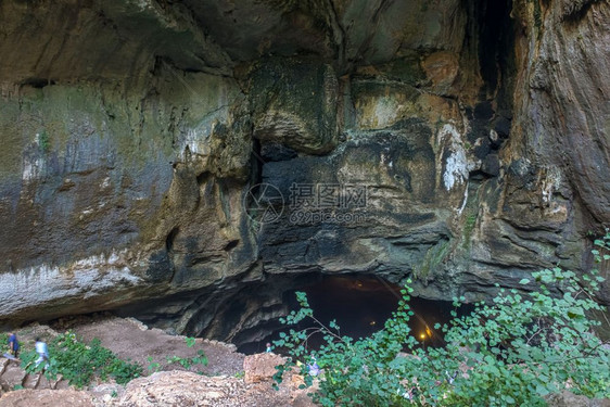 墨尔辛土耳其州西里夫克区天堂查斯姆洞穴内观图片