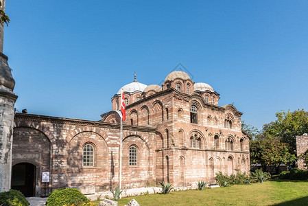 2017年月5日土耳其伊斯坦布尔Fatih县附近Carsamba的FethiyeCamiByzantine教堂帕马卡里斯托教堂外图片