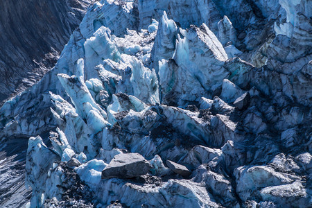 法国阿尔卑斯山冰川背景图片