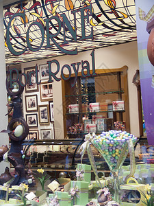 比利时布鲁克塞尔圣胡伯特巧克力店图片
