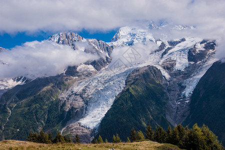 chailloux小屋glacierdesBossonmassifdumontblancchamonixhautesavoie法图片