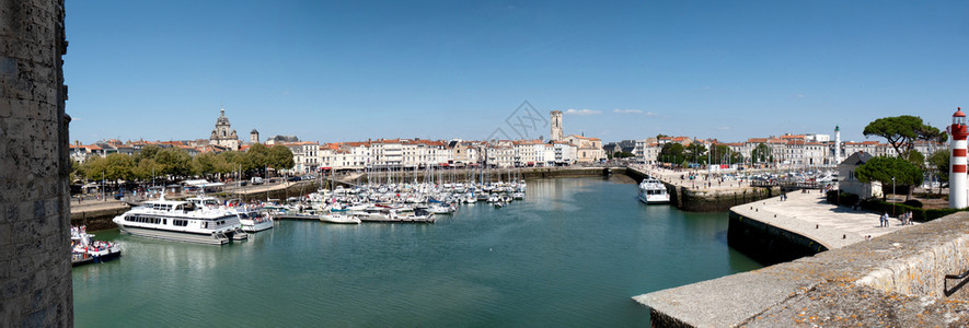 法国拉罗歇尔港的景象图片