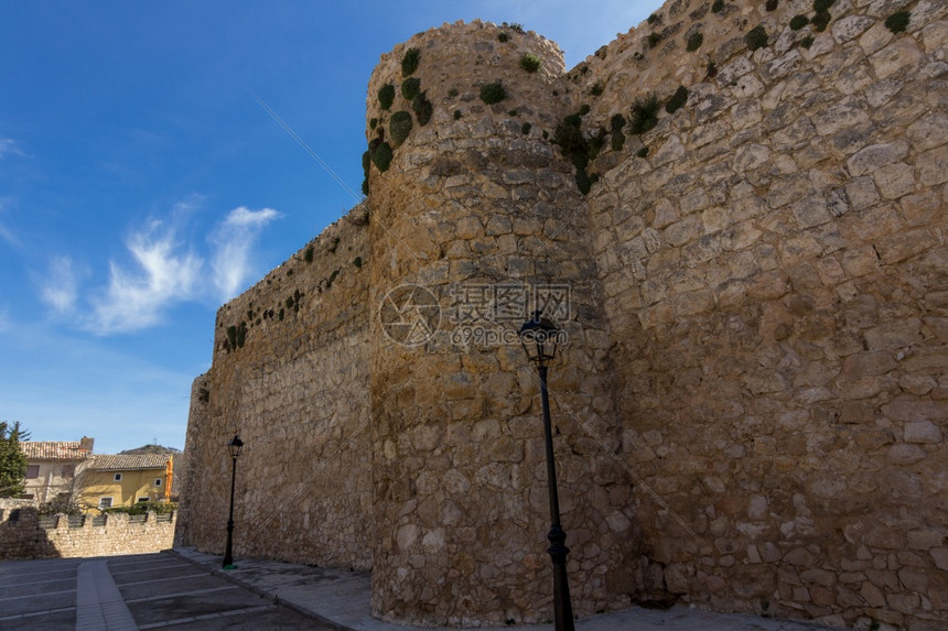 西班牙瓜达拉哈古老村庄Brihuega建筑高清图片下载正版图片307220952摄图网