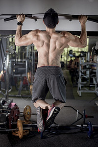 健身房锻炼身体背景图片