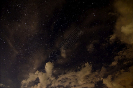 天空星夜晚云背景图片