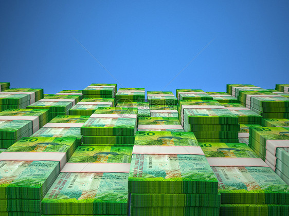 瑞士货币金融背景苏黎世瑞士法郎商业背景图片