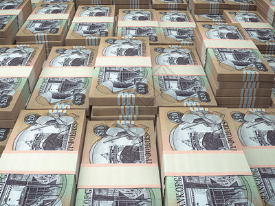 GYD圭亚那货币背景圭亚那美元钞票图片