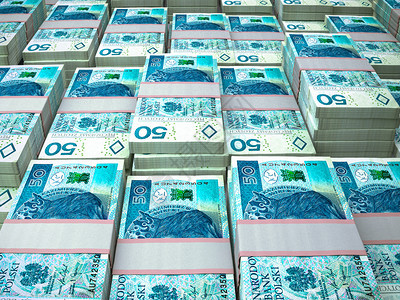 波兰货币商业背景华沙波兰兹罗提图片