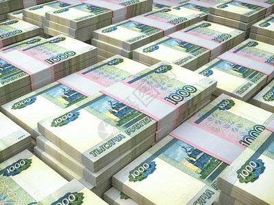 俄文罗斯联邦卢布金融背景特辑照片俄罗斯卢布联邦货币商业背景莫斯科卢布图片