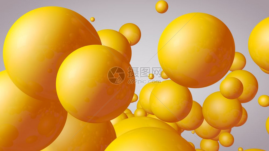 3d将白色背景的黄泡球投入白背景高清图片下载 正版图片 摄图网