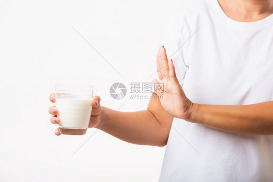 乳糖不耐健康概念图片