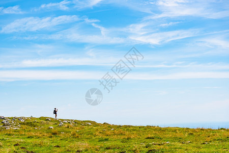 奥地利施科尔特里亚奥地利2019年8月7日在施特里亚的奥地山脉石克尔峰的景象旅游和远足娱乐场所图片