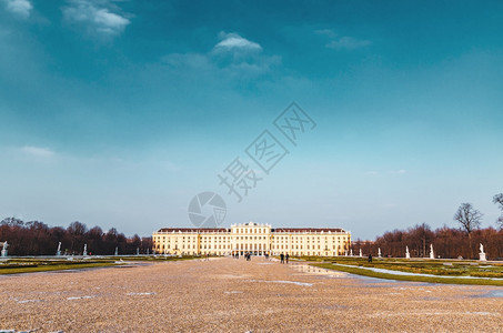 维也纳奥地利2013年月7日奥地利维也纳Schonbrunn宫殿奥地利维也纳2月Schonbrunn宫殿2月图片