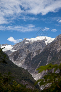 弗兰兹约瑟夫冰川景观图片