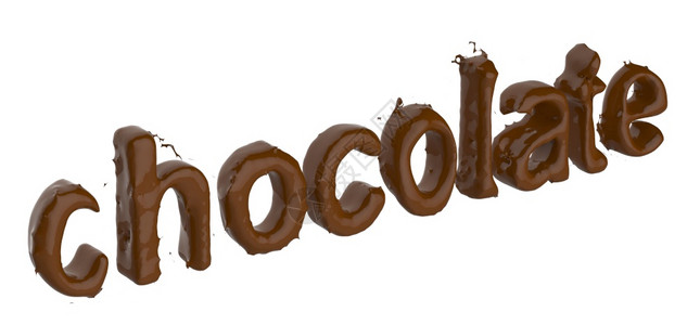 巧克力用制成的白色巧克力图片