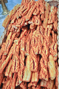 面包棒又名grissini蘸着干脆面包烘焙食品的棒面包棒grissini烘焙食品图片