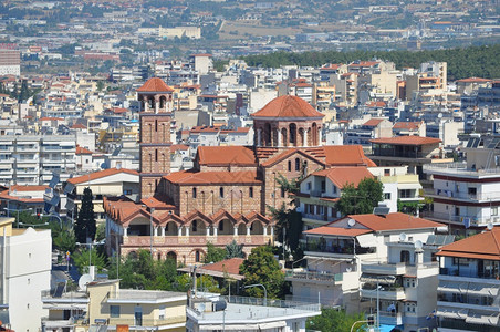 希腊塞萨洛尼基市空中观察希腊塞萨洛尼基空中观察塞萨洛尼基空中观察图片
