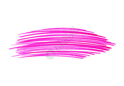 白背景上孤立的抽象明亮粉红自由手画纹理图片