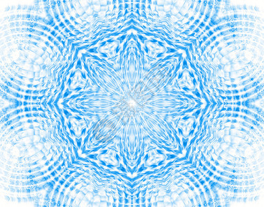 具有液态同心模式的蓝色抽象背景图片