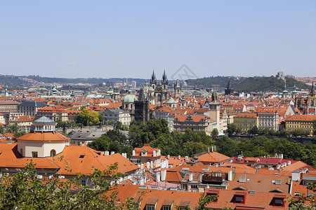 捷克美丽的布拉格最景图片