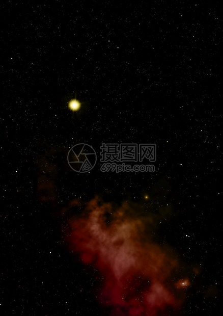 宇宙中无限星体图片