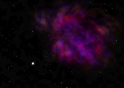 太空中的恒星场一个云和气体拥堵由NASA提供的图像元素3D映像空间中的星场和一个云映像图片