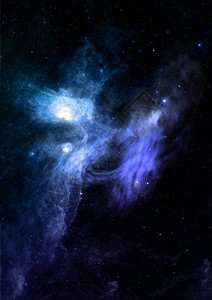 远在射向星云和恒场对抗太空由美国航天局提供的图像元素正在射向太空和星场对抗太空图片