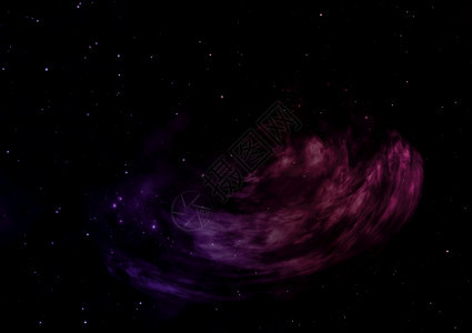 宇宙中无限星域空间的一小部分由NASA提供的图像元素提供的无限星域一小部分图片