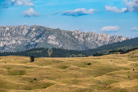 黑山欧洲巴尔干DinaricAlps教科文组织世界遗产Durmitor全景公路图片