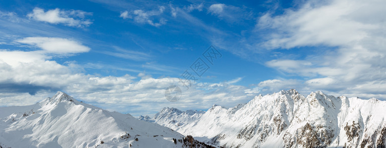 上午1奥地利蒂罗尔阿卑斯山全景观图片