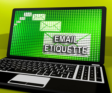 Etiquette电子邮件或联系图片