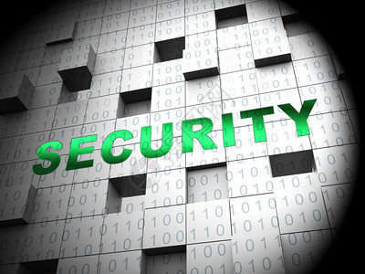 网络安全商业经理3d计算机网络和防范攻击管理图片