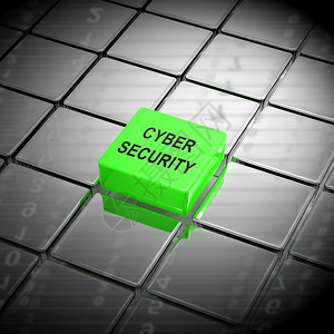 网络安全科技高保安警卫3D显示防犯罪数据风险和智能网络攻击的屏蔽图片