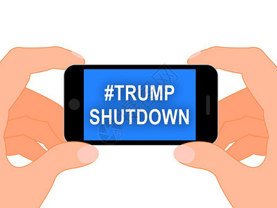 华盛顿2019年月TrumpShutdownMovementResources美国政府关闭了最持久的政治僵局参议院和国会Stan背景图片