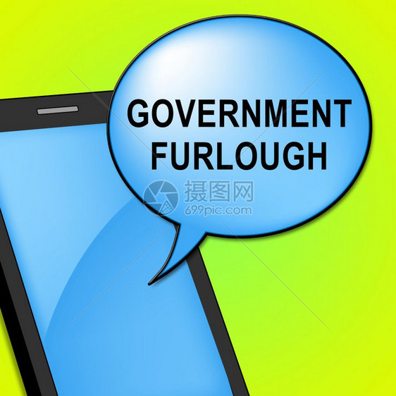政府Furlough电话意味着联邦工人被解雇从华盛顿到3d关闭说明图片